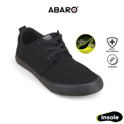 Black School Shoes Bouncy Walk B7228 Primary | Secondary Unisex ABARO